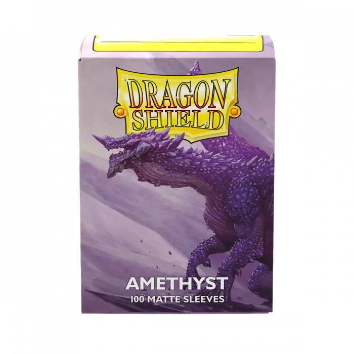 Dragon Shield Sleeves: Matte Amethyst (Box Of 100)